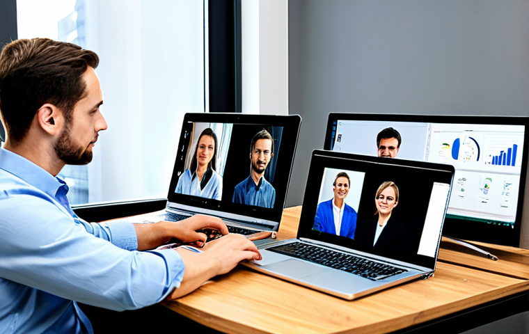 비즈니스 성과를 위한 네트워킹의 가치 - Professional Networking Event**

"A diverse group of fully clothed business professionals networking...