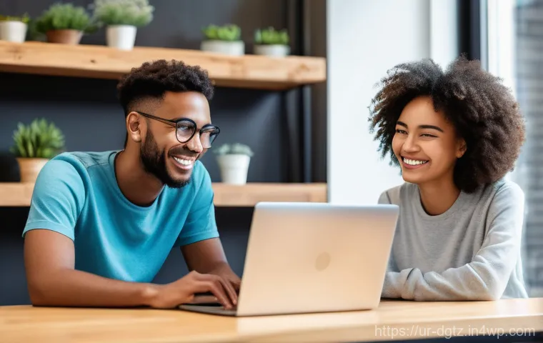 디지털 네트워킹에서의 관계 지속성 유지하기 - Image Prompt 1: Authentic Digital Connections**