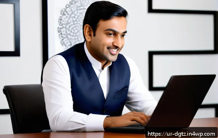 온라인 네트워킹을 통한 고객 확보 방법 - A professional South Asian businessman in a modern home office setting, engaging in a video call on ...