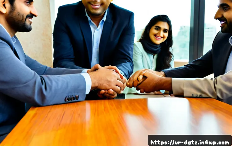 Home 17 네트워킹의 기회를 확장하는 방법 - Photorealistic professional networking event in Lahore, diverse Pakistani men and women in modest bu...